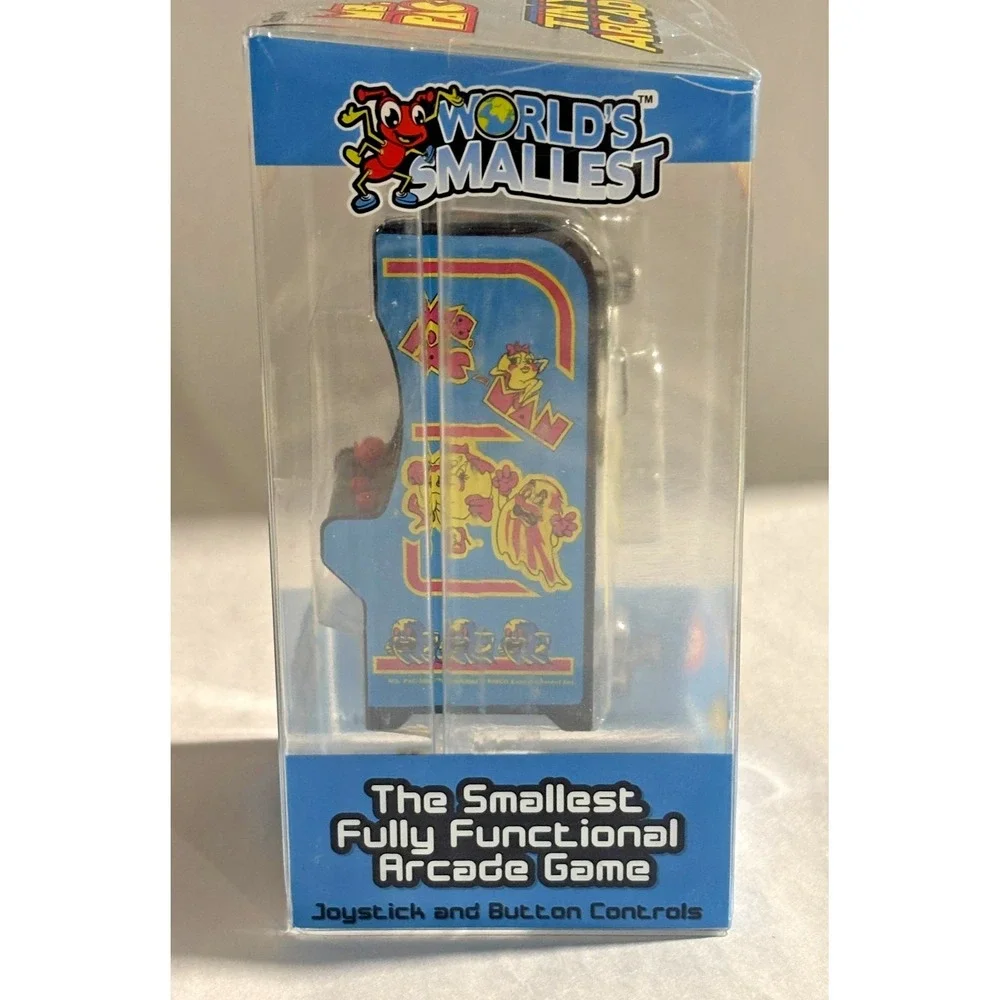 Ms Pac-Man Tiny Arcade World's Smallest Working Game Super Impulse 2017